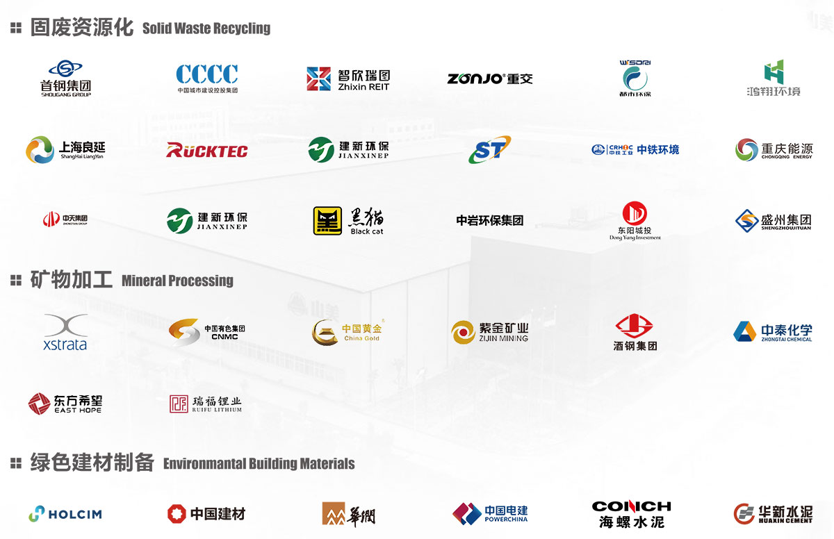 砂石骨料、建筑固廢等大型建材、環(huán)保企業(yè)的連續(xù)供應商