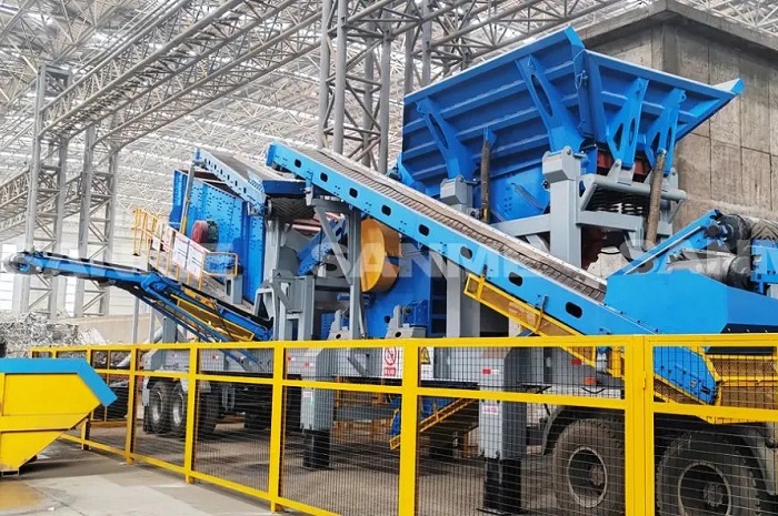 時(shí)產(chǎn)值近600萬(wàn)！山美移動(dòng)式破碎篩分一體站助力江蘇高碳鉻鐵礦破碎項(xiàng)目建設(shè)