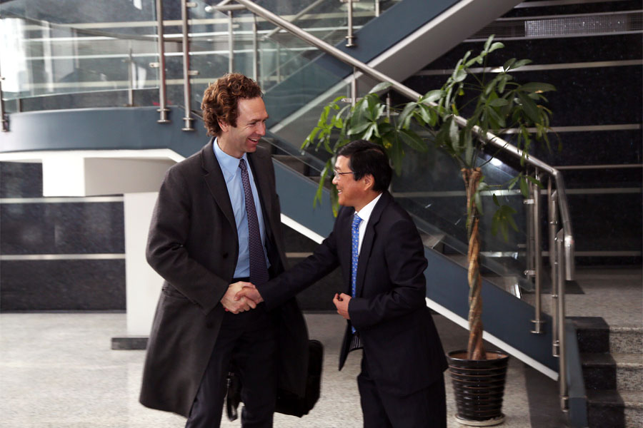 信心滿滿|德國SK集團(tuán)新任董事長蒞臨山美股份參加合資公司年度董事會