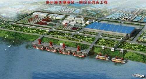 湖北一永久性砂石集并中心建成，總投資約2.5億元，年設計吞吐量360萬噸