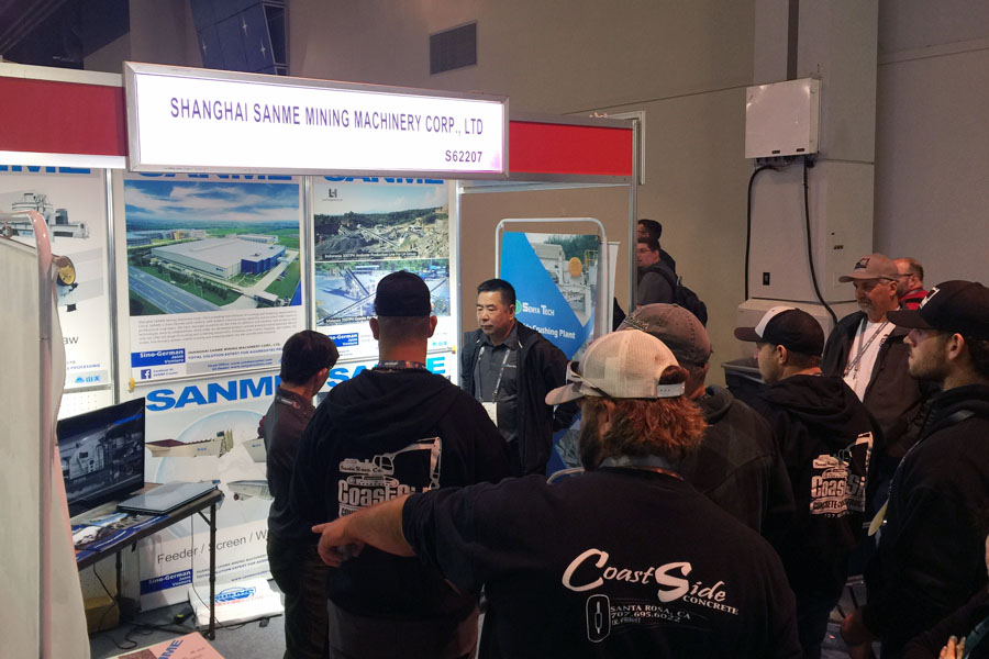 疫情擋不住走出去的腳步，山美股份亮相美國工程機(jī)械博覽會(CONEXPO-CON/AGG)向世界展示產(chǎn)品及服務(wù)