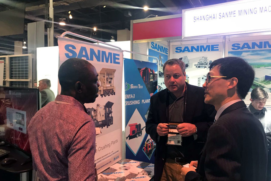 疫情擋不住走出去的腳步，山美股份亮相美國工程機(jī)械博覽會(CONEXPO-CON/AGG)向世界展示產(chǎn)品及服務(wù)