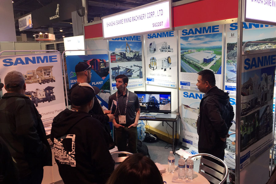 疫情擋不住走出去的腳步，山美股份亮相美國工程機(jī)械博覽會(CONEXPO-CON/AGG)向世界展示產(chǎn)品及服務(wù)