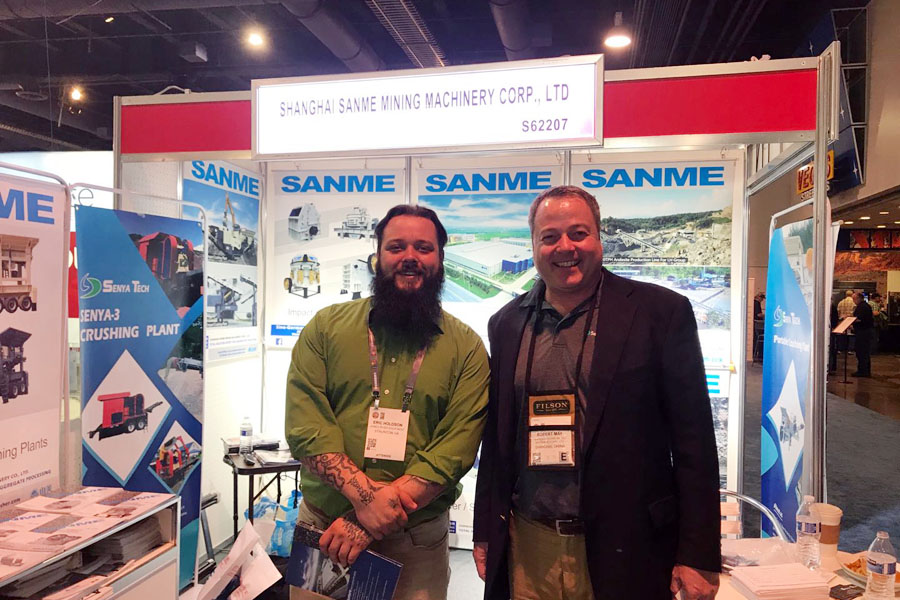 疫情擋不住走出去的腳步，山美股份亮相美國工程機(jī)械博覽會(CONEXPO-CON/AGG)向世界展示產(chǎn)品及服務(wù)