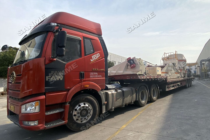 新年發(fā)貨忙｜上海山美股份高性能破碎篩分裝備發(fā)往安徽銅陵，服務(wù)于當(dāng)?shù)啬戤a(chǎn)300萬(wàn)噸骨料生產(chǎn)線