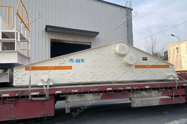 新年發(fā)貨忙｜上海山美股份高性能破碎篩分裝備發(fā)往安徽銅陵，服務(wù)于當(dāng)?shù)啬戤a(chǎn)300萬(wàn)噸骨料生產(chǎn)線