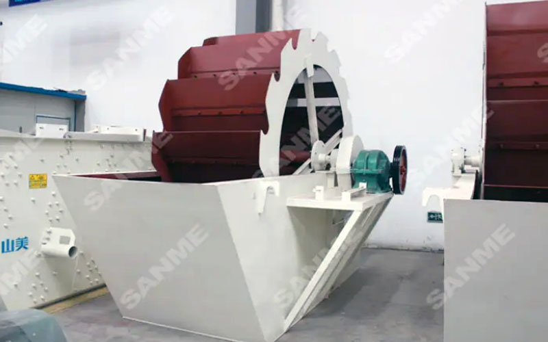 高效輪式洗砂機(jī)，洗凈度高，產(chǎn)量大！