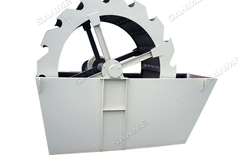 高效輪式洗砂機(jī)，洗凈度高，產(chǎn)量大！