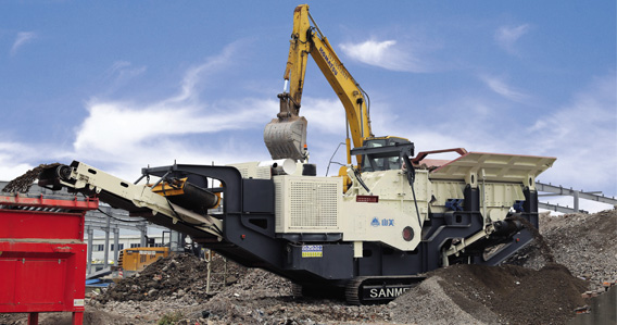 我國建筑垃圾日益嚴(yán)重，建筑垃圾移動式破碎機(jī)領(lǐng)域面臨新的發(fā)展機(jī)遇。