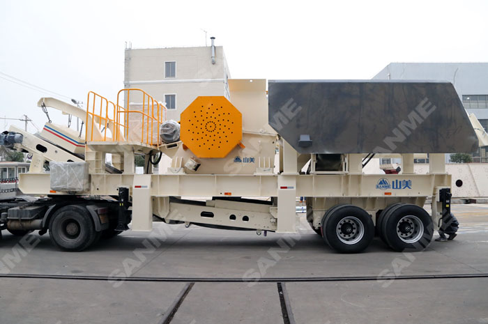 一臺(tái)移動(dòng)式破碎機(jī)可以實(shí)現(xiàn)建筑垃圾的“變廢為寶”，多方共贏。