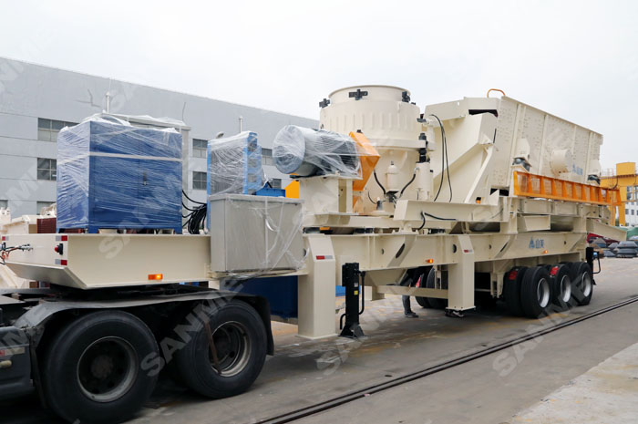 兩大移動破碎站：輪胎式與履帶式之間的區(qū)別，上海山美為你解答