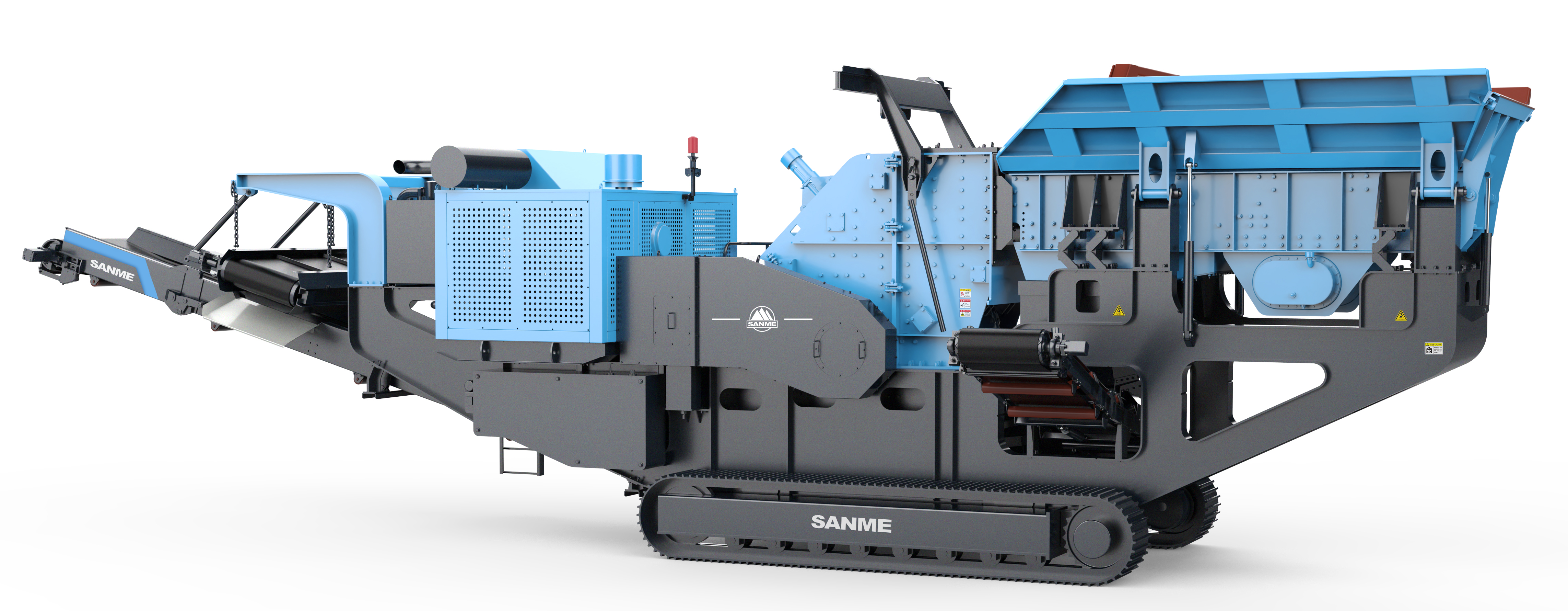 兩大移動破碎站：輪胎式vs履帶式，5方面對比讓你看清差別！