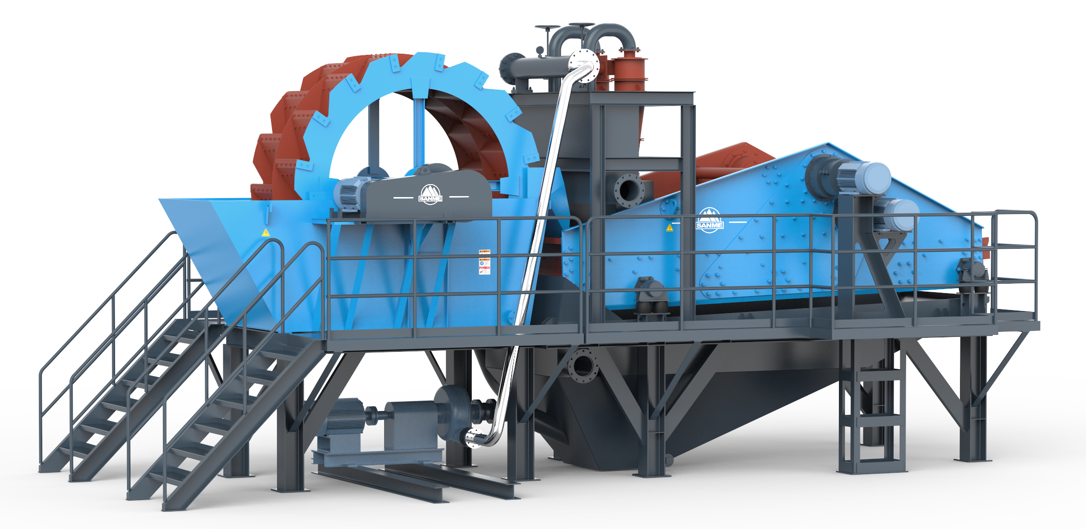 洗砂機時產(chǎn)量有多大？洗砂機使用4大注意事項