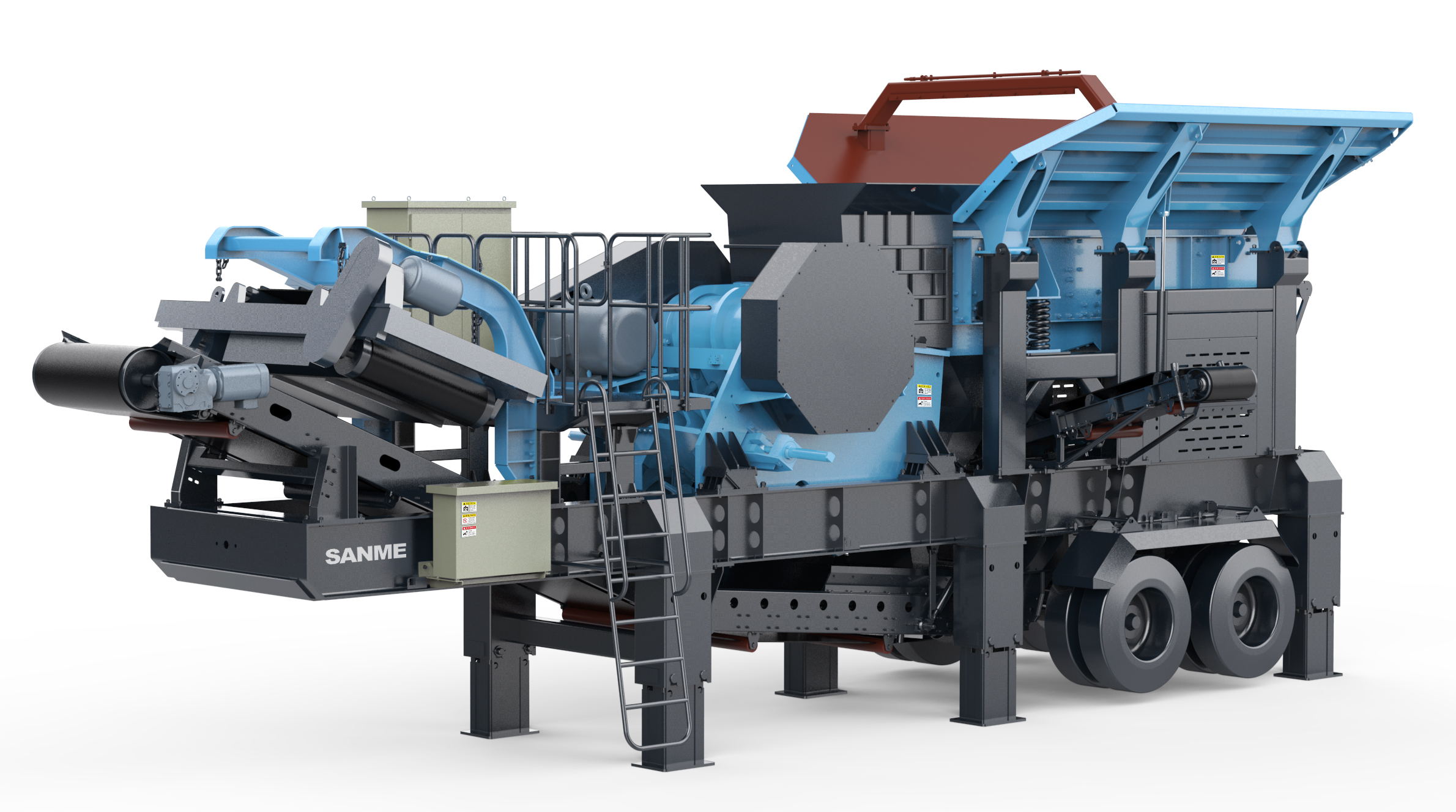 移動破碎機相對于常規(guī)破碎機有什么性能上的優(yōu)點？