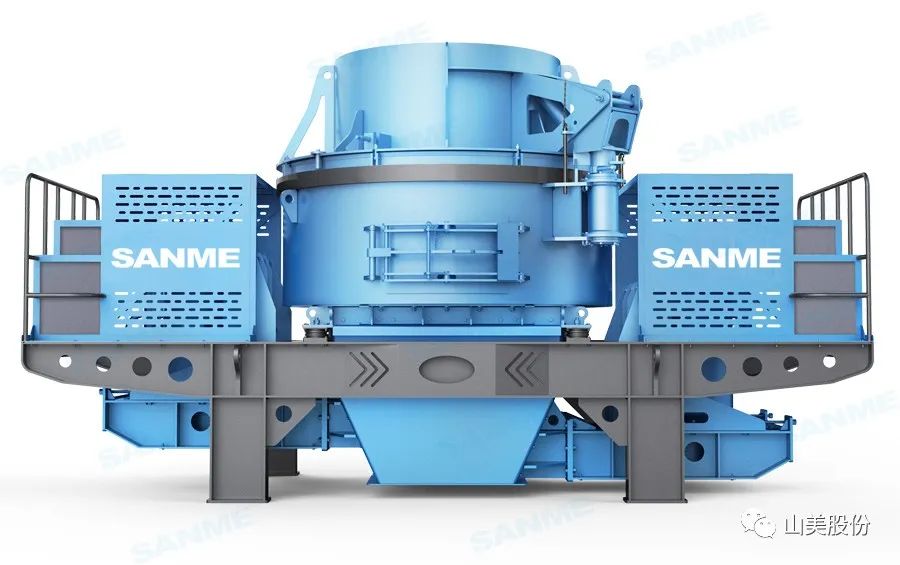 砂石協(xié)會(huì)報(bào)道！上海山美大進(jìn)料、大產(chǎn)量立式?jīng)_擊破碎機(jī)（制砂機(jī)）成功用于東方希望骨料生產(chǎn)線升級(jí)改造項(xiàng)目！