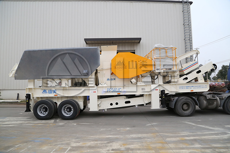 為什么說顎式移動破碎機，破碎大理石，碎料效果更好