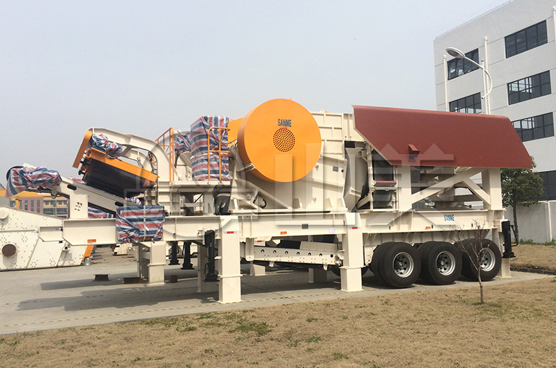 為什么說顎式移動破碎機，破碎大理石，碎料效果更好