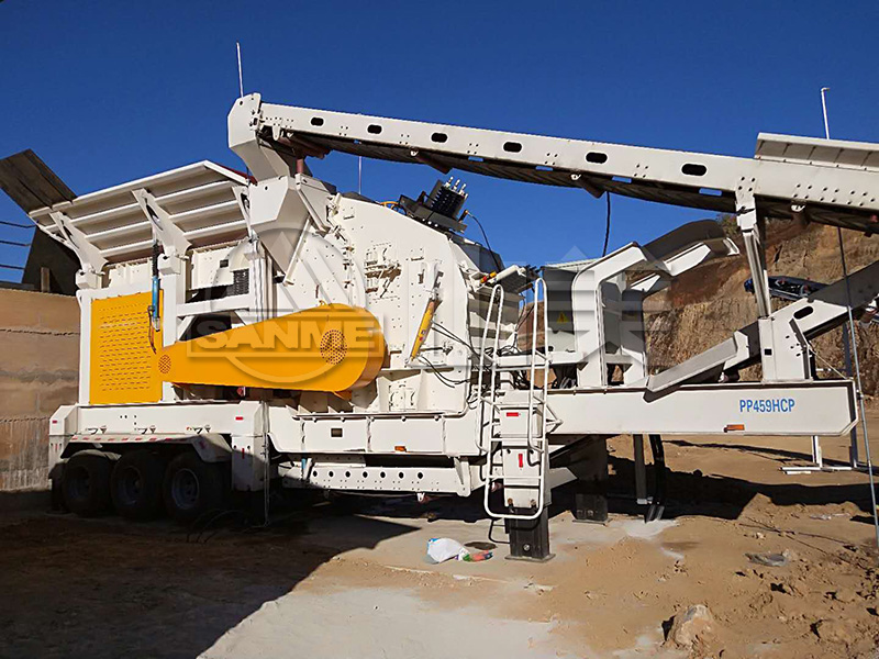 移動式破碎機(jī)讓制砂更便捷！