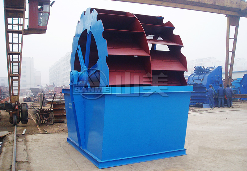 洗砂機有哪些類型？洗砂機在砂石生產(chǎn)線中的主要作用