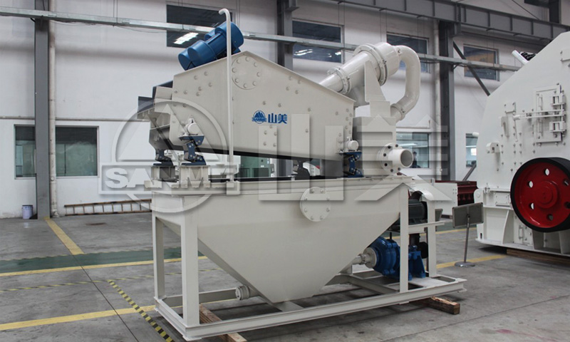 機(jī)制砂成品含泥量大怎么處理？